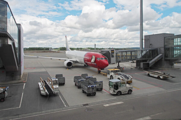 Am Hamburger Flughafen