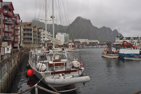 Der Hafen von Kabelvåg