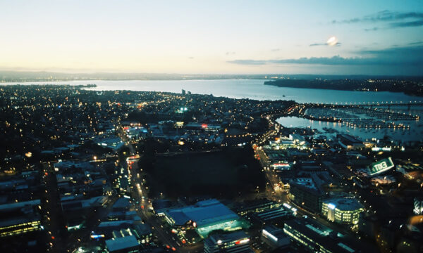 Blick vom SkyTower, Neuseeland