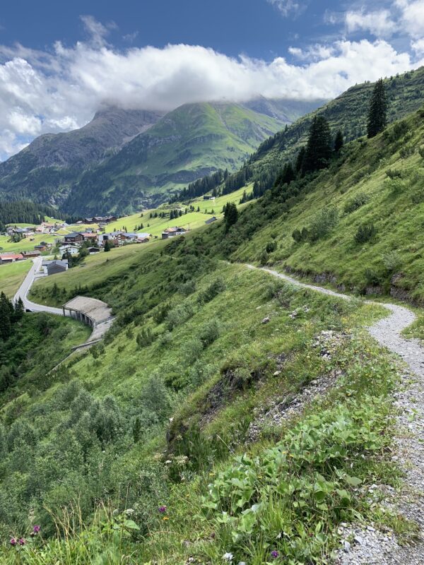 Blick Richtung Warth
