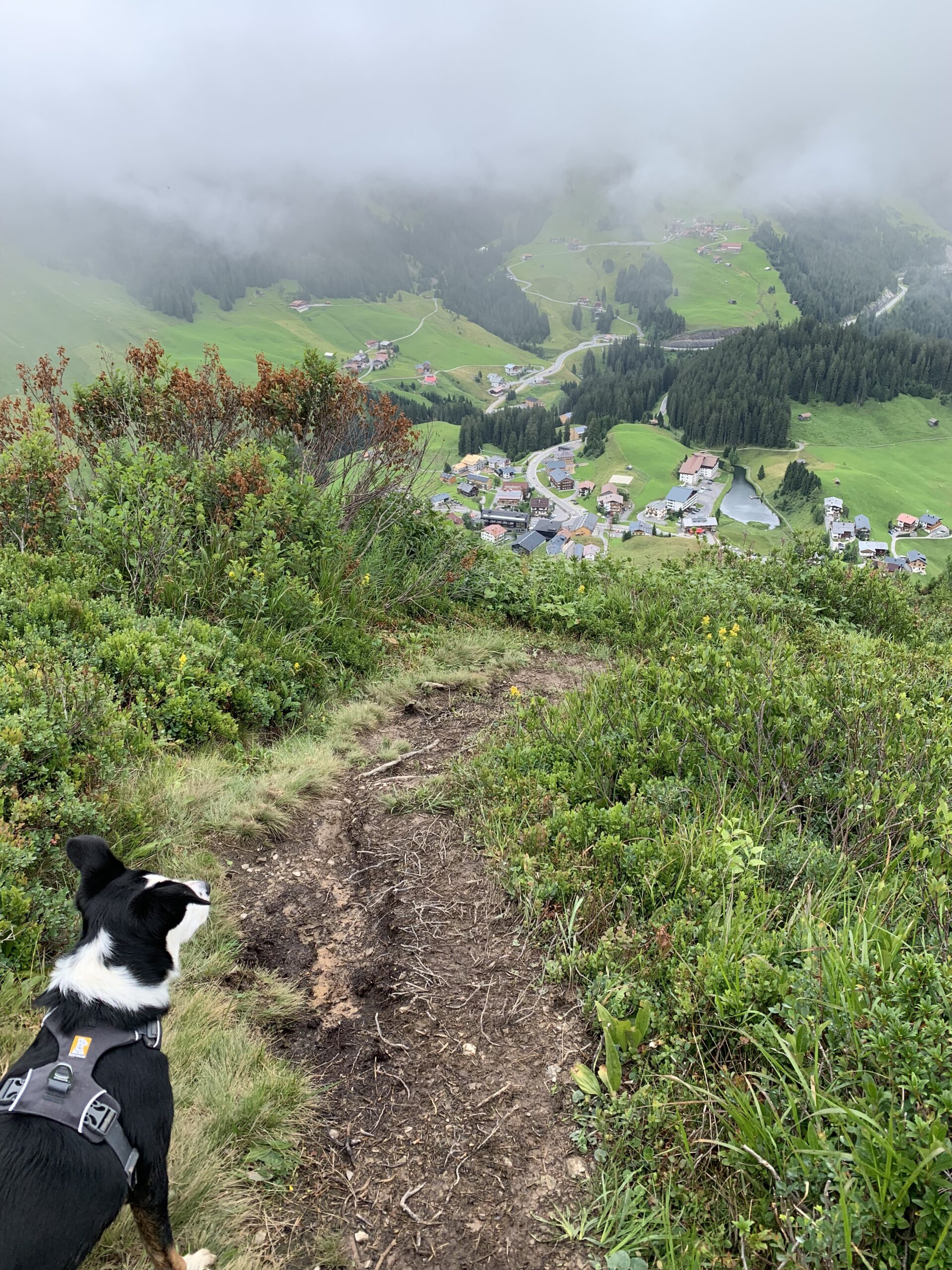 Blick auf Warth