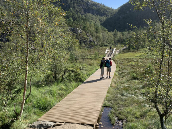 Wanderweg, Preikestolen