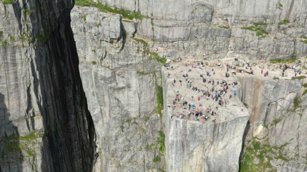 Preikestolen (Vogelperspektive)