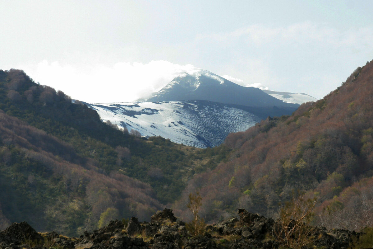 Ätna – Blick auf die Westflanke