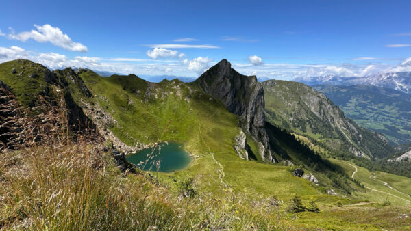 Schuhflickersee und Hochegg (2.180m)